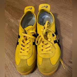 Onitsuka Tiger Mexico 66 Kill Bills (Discontinued) Yellow/Black, Sz 6.5 Mens